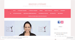 Desktop Screenshot of douceurlitteraire.com